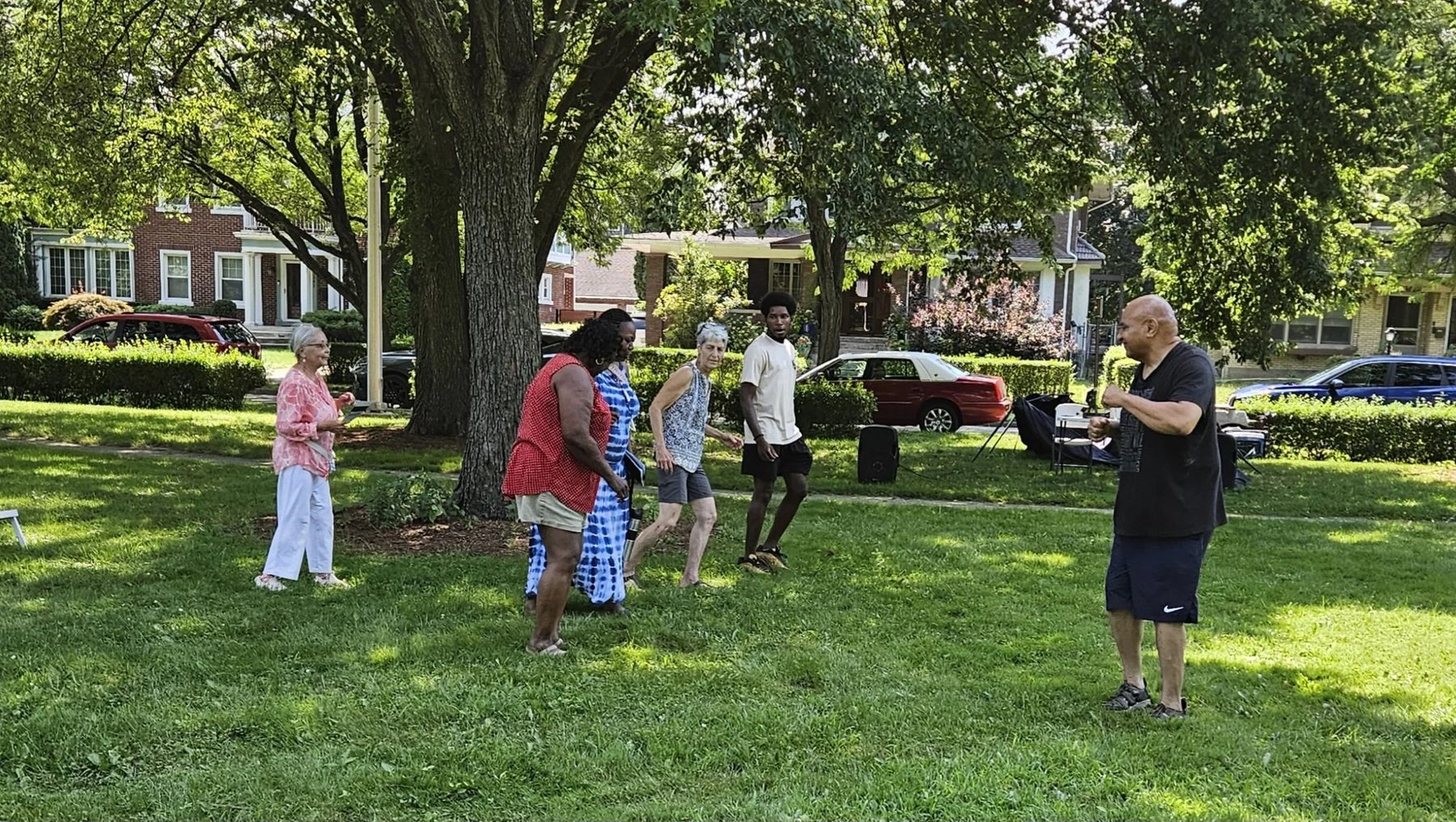 Summer Cookout in La Salle Gardens
